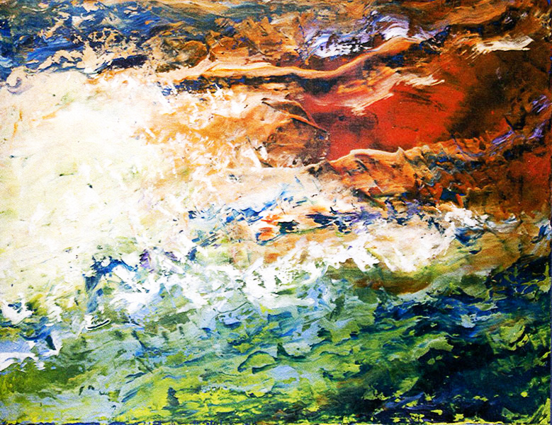 «Море біля Ашдода». 2014. Полотно, олія